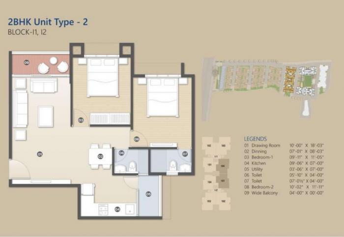 Fortune The Address - Floor Plan