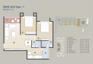 Fortune The Address - Floor plan
