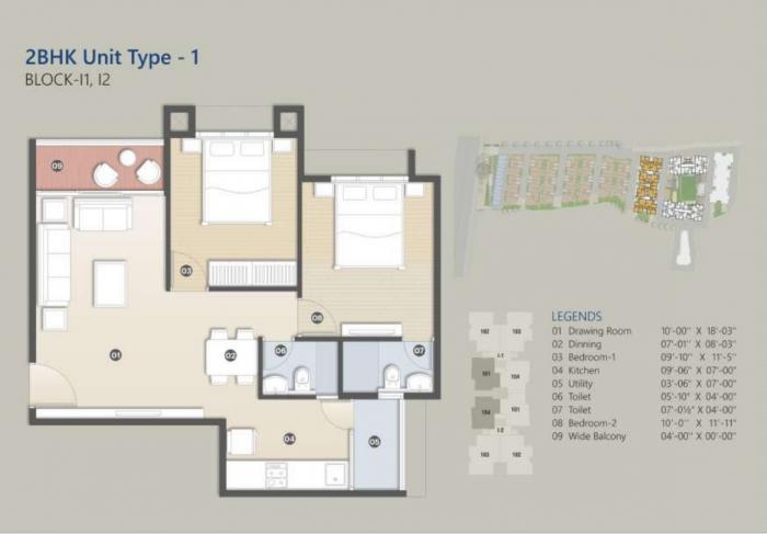 Fortune The Address - Floor Plan