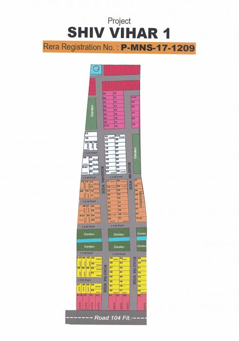 Mohan Shiv Vihar Phase 1 - Master Plan