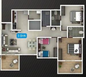 GD Square 18 Latitude - Floor plan