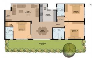 Griha Udyaan II - Floor plan