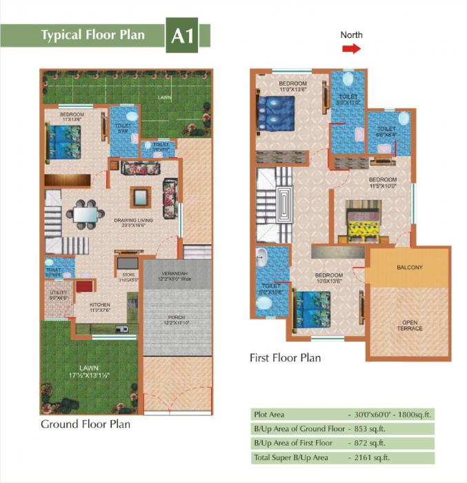 Shreeji Vrindavan - Floor Plan