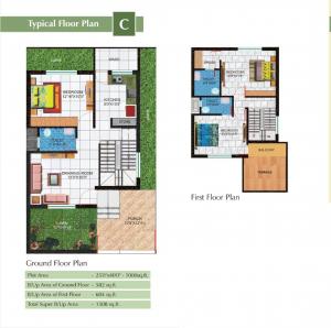 Shreeji Vrindavan - Floor plan