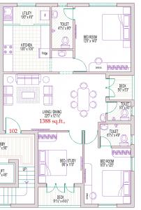 Harmony's Rhythm - Floor plan
