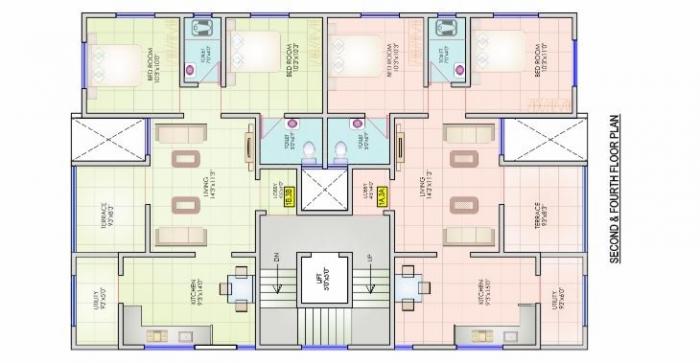 Saisadan Apartment - Site Plan