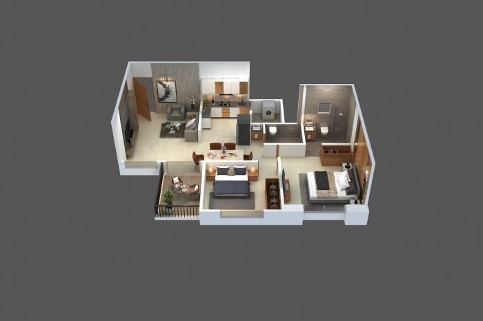 Austin County - Floor Plan