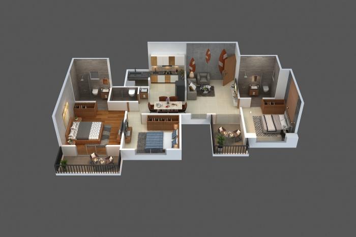 Austin County - Floor Plan