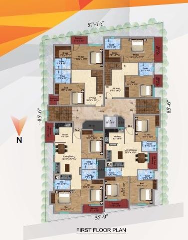 Praneel Elegance - Site Plan