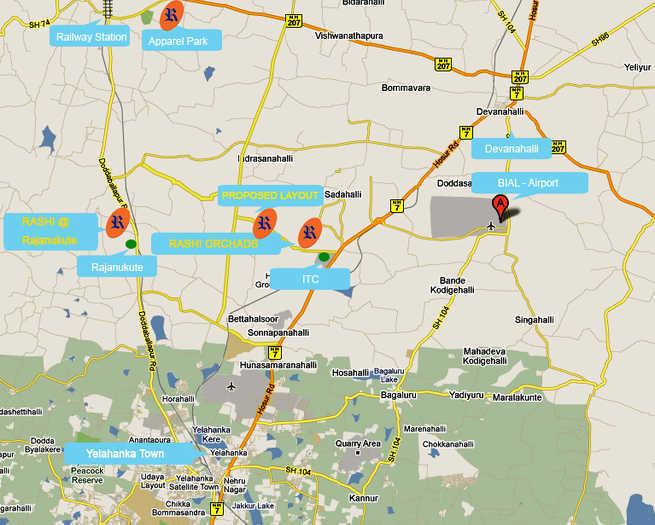 Rashi Splendour - Locality