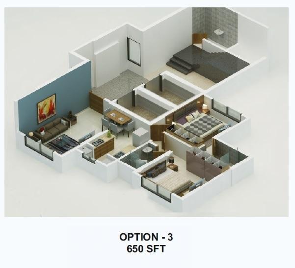 Hetali Blessings - Floor Plan