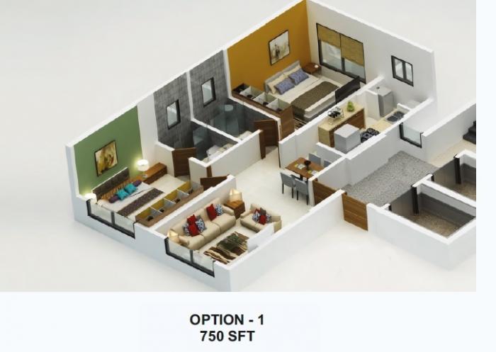 Hetali Blessings - Floor Plan