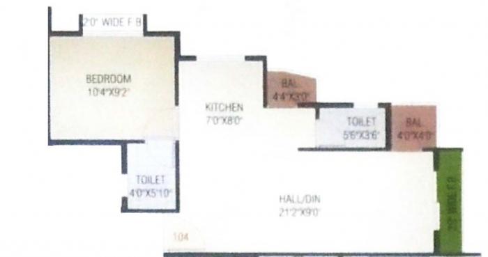 Shiv Sunrise Hills - Floor Plan