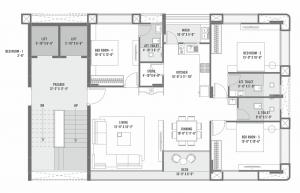 Prashant Nilkanth Eminence - Floor plan