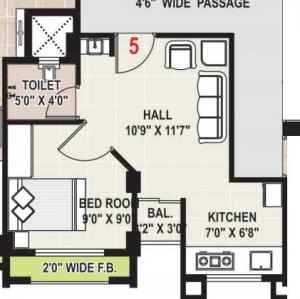 Nyra Residency - Floor plan