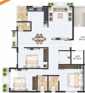 Om Eminence - Floor plan