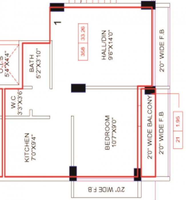Nyra Residency 2 - Floor Plan