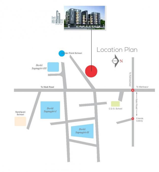 Hemdeep Devki Heights - Locality