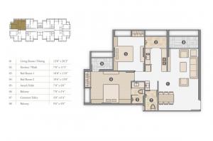 Pramukh Sahaj - Floor plan