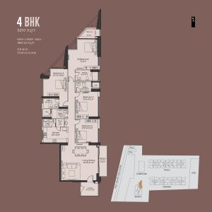 Appaswamy Altezza - Floor plan