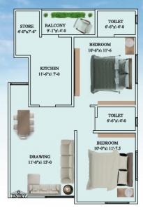 Silver Sky - Floor plan