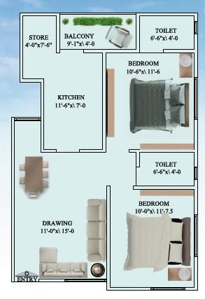 Silver Sky - Floor Plan