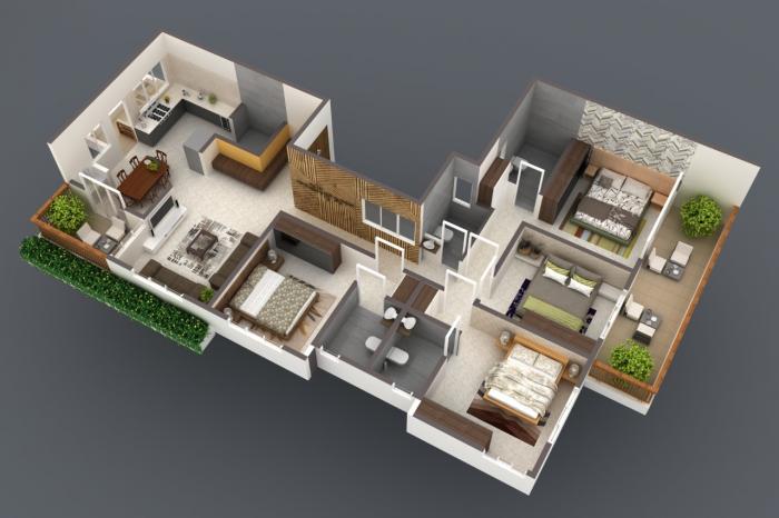 Shree DK Emerald - Floor Plan