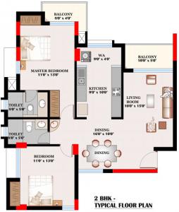 The Elixir Grande - Floor plan