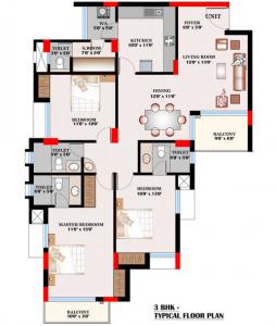The Elixir Grande - Floor plan