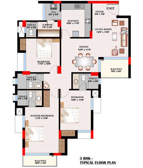 The Elixir Grande - Floor Plan