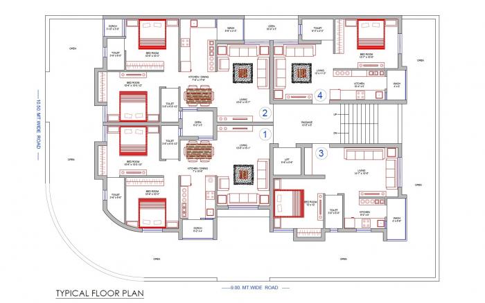 Om Appartment - Master Plan
