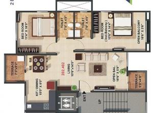 Skyline Nest - Floor plan