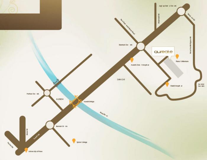 Raviraj Aureate Phase 2 - Locality