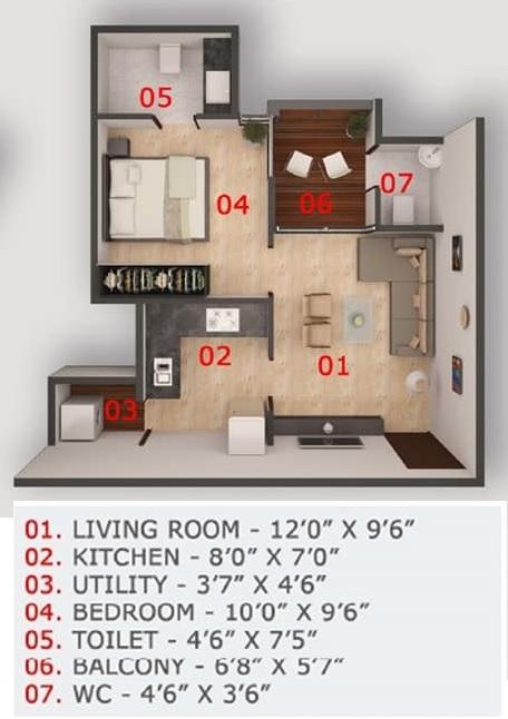 Zenspaces Ecotown - Floor Plan