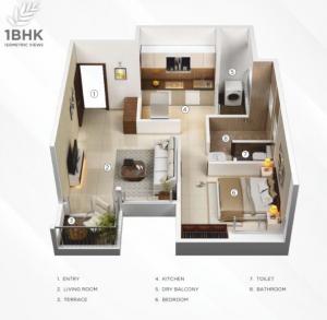 Yashada Splendid Meadows - Floor plan