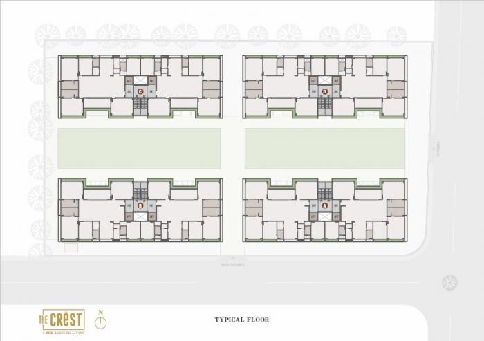 Swastik The Crest - Site Plan