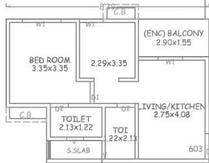 Gams Rose Nagar - Floor plan