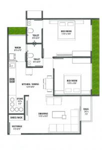 VEGA Pushpam Heights - Floor plan