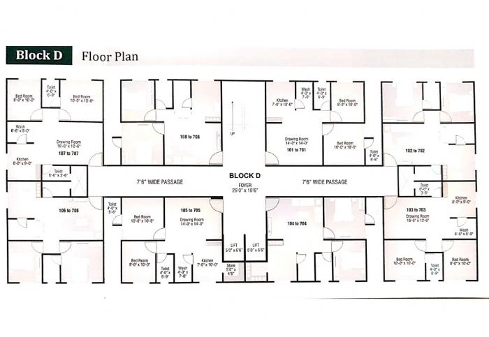 B R Kalash Enclave 3 - Site Plan