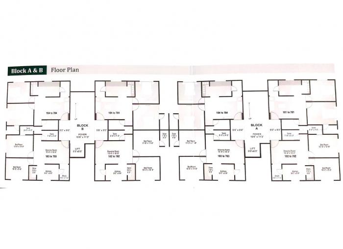 B R Kalash Enclave 3 - Site Plan
