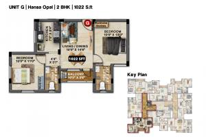 Hansa Opal - Floor plan