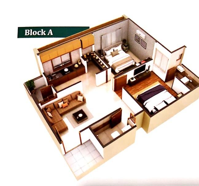 B R Kalash Enclave 3 - Floor Plan