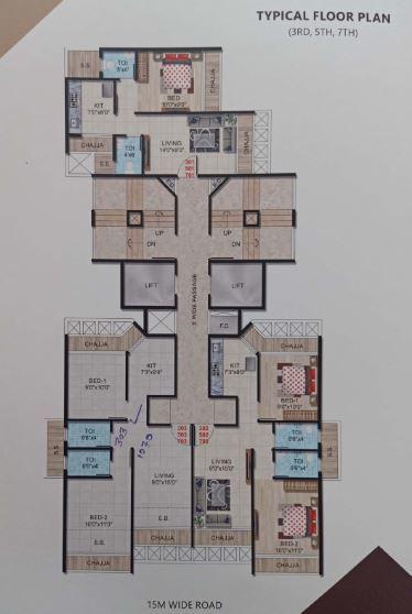 Mahavir Patel Heights - Site Plan