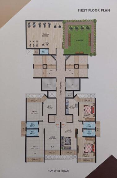 Mahavir Patel Heights - Site Plan