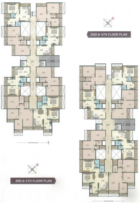 Shree Vachraj Krishna Darshan - Site Plan