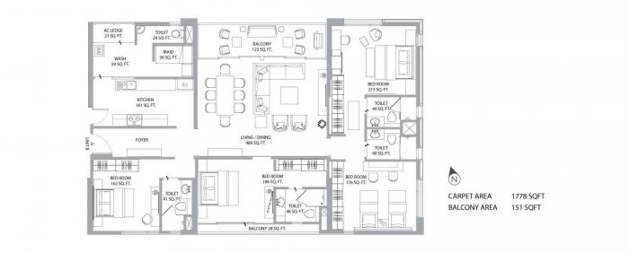 PS Aurus - Floor Plan
