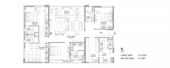 PS Aurus - Floor Plan