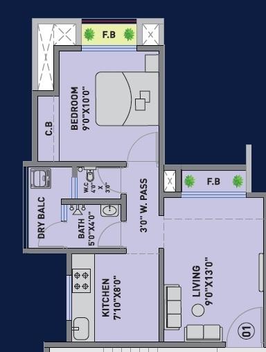 Samrin Heritage - Floor Plan