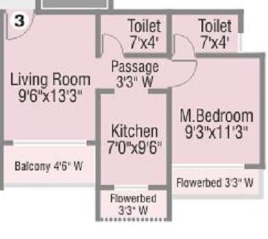 Oasis Elysian - Floor Plan
