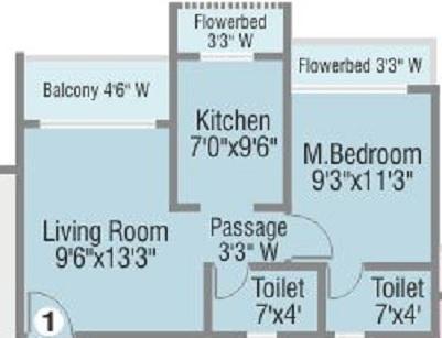 Oasis Elysian - Floor Plan